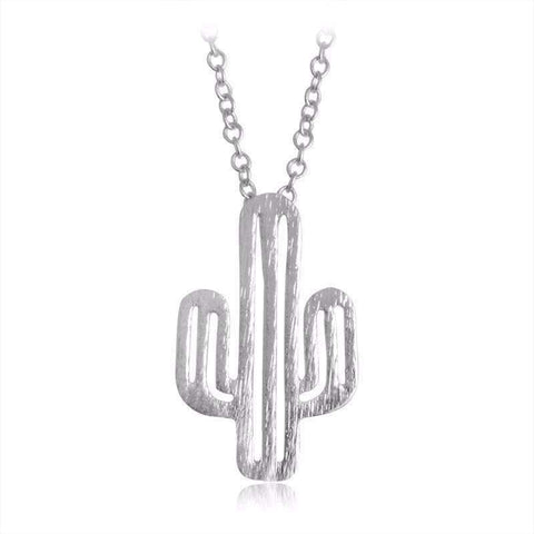 Image of cactus necklace succulent gifts