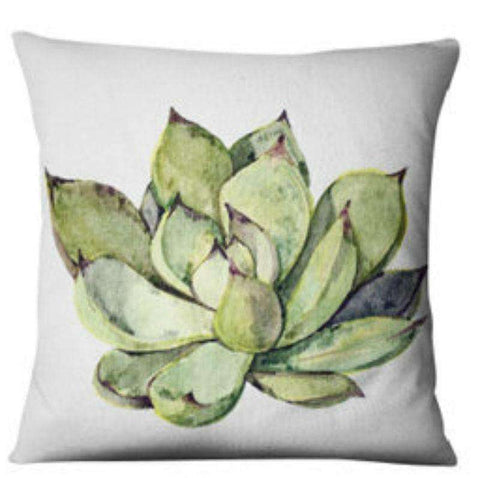 Image of Succulent Style Decorative Pillow Covers cactus decor