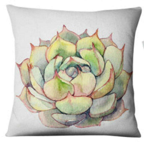 Image of Succulent Style Decorative Pillow Covers cactus decor