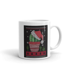 Christmas Cactus Print Coffee Mug