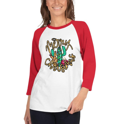 Image of Christmas cactus shirt