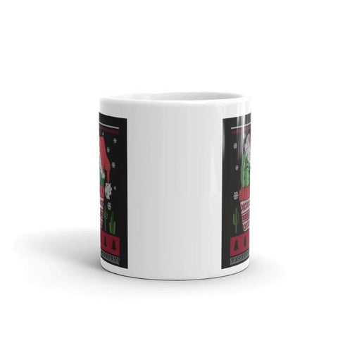 Image of Christmas Cactus Print Coffee Mug