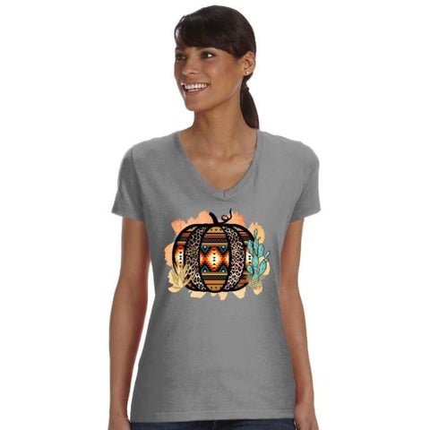 Image of Fall Cactus Print Cactus Shirt