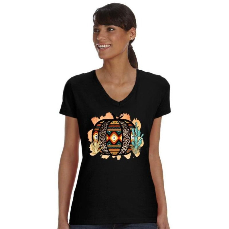 Fall Cactus Print Cactus Shirt