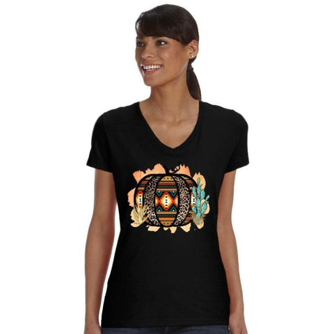 Image of Fall Cactus Print Cactus Shirt