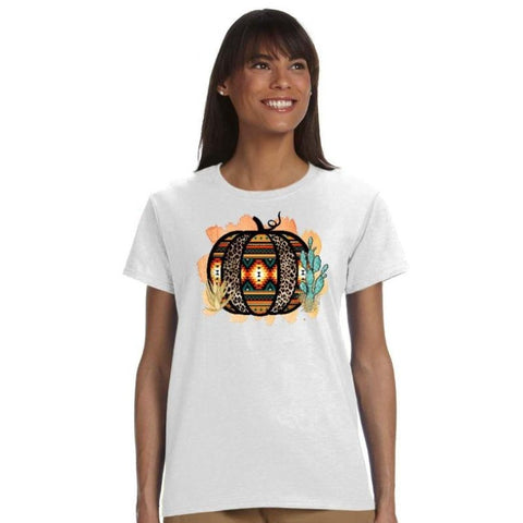 Image of Fall Cactus Print Cactus Shirt