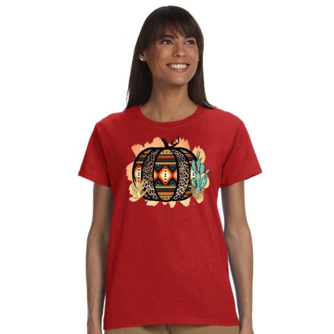 Image of Fall Cactus Print Cactus Shirt