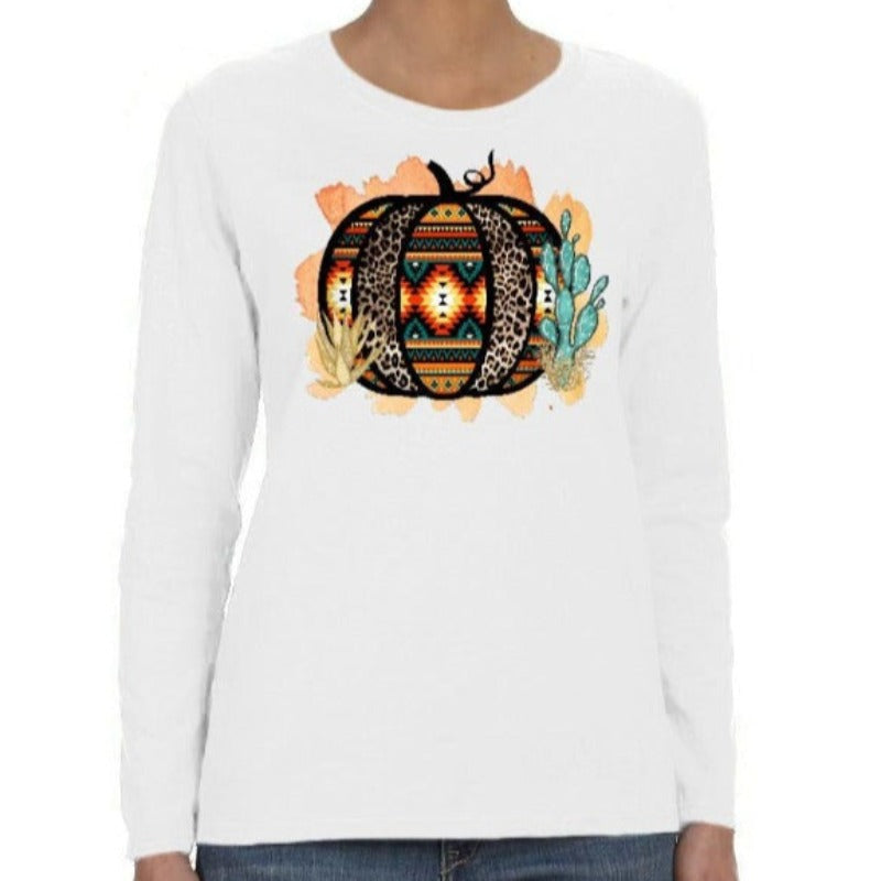 Fall Cactus Print Cactus Shirt