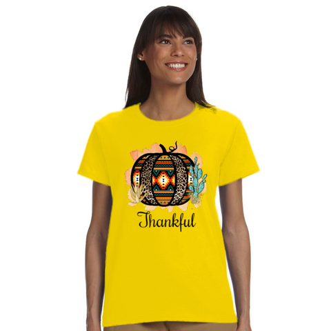 Image of Fall Cactus Print Cactus Shirt