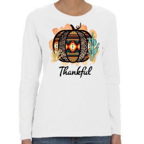 Image of Fall Cactus Print Cactus Shirt