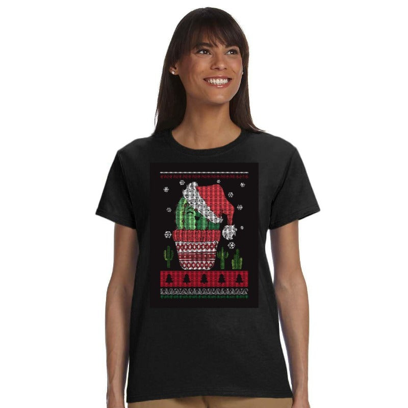 Merry Christmas Cactus Shirt
