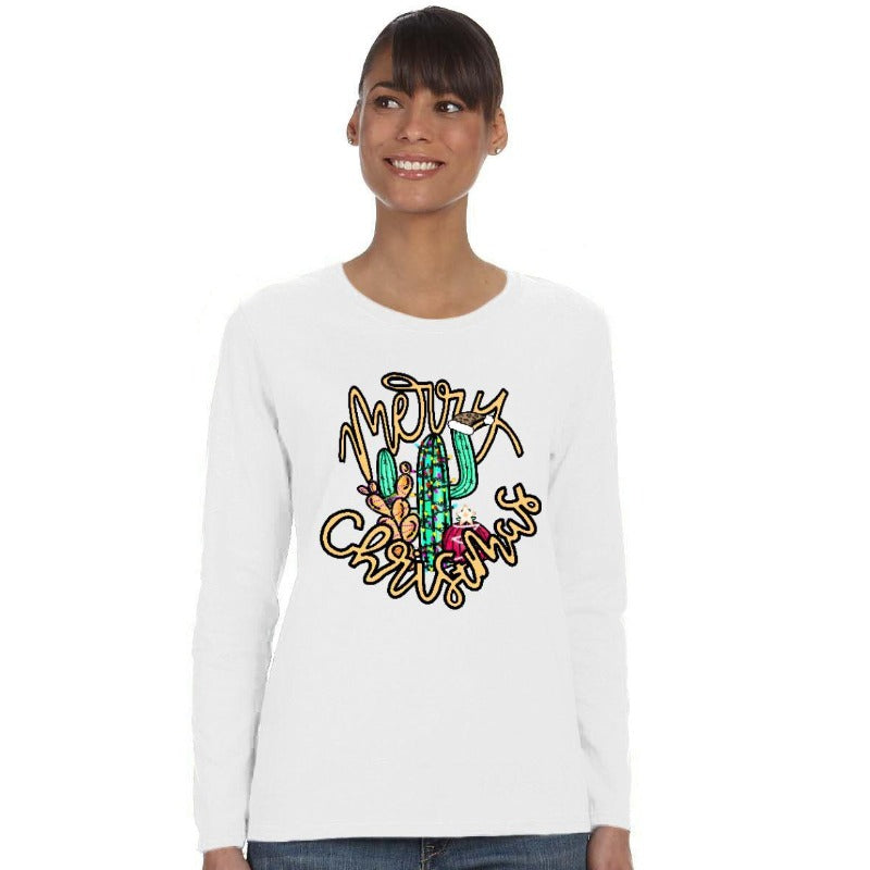 Merry Christmas Cactus Shirt
