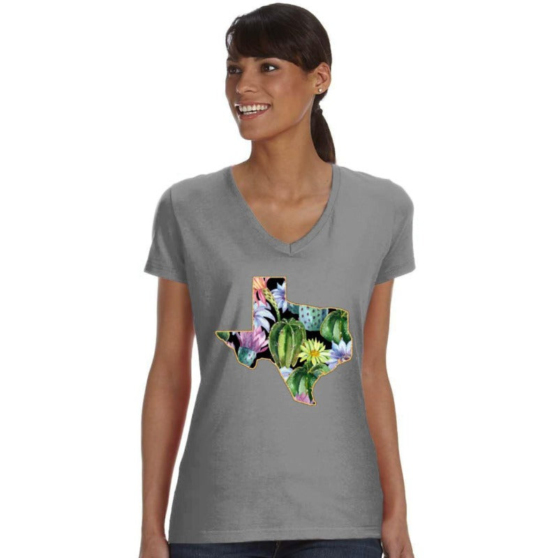 Cactus Print Texas T Shirt