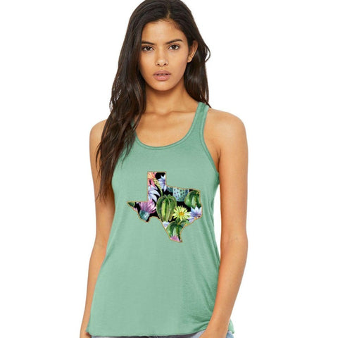 Image of Texas Cactus Print Shirt