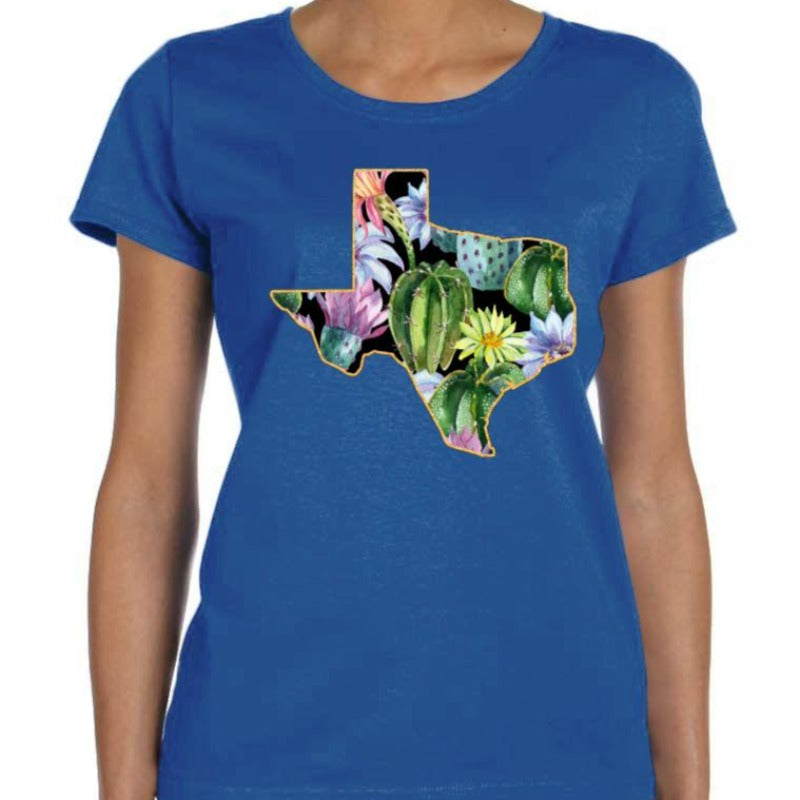 Cactus Lovers Texas T Shirt