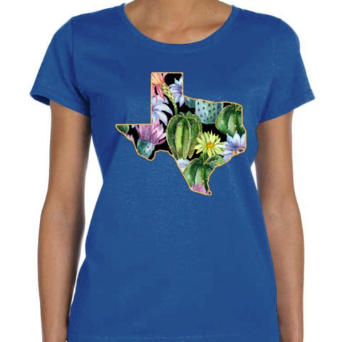 Image of Cactus Lovers Texas T Shirt