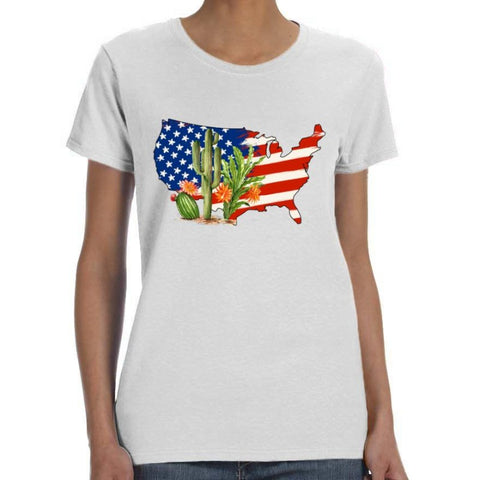 Image of USA Design Cactus Shirt