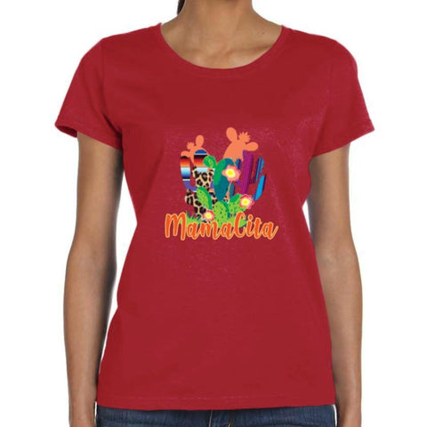 Image of Mamacita Cactus Print Shirt