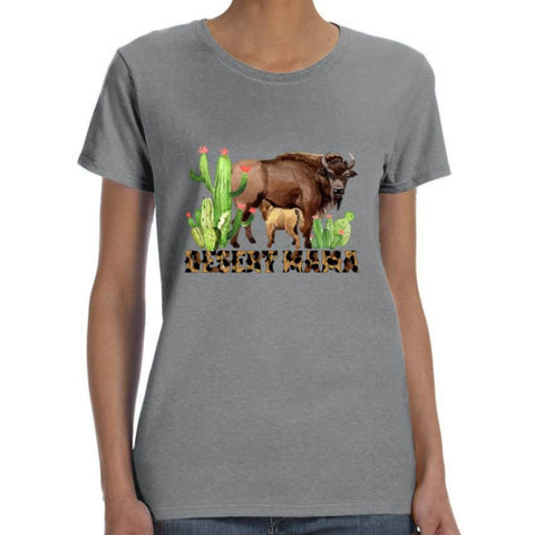 Image of Desert Mama Cactus Print Shirt