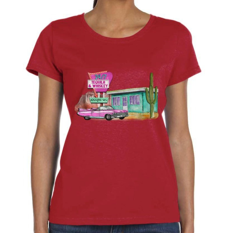 Tequila and Whisky Cactus Shirt