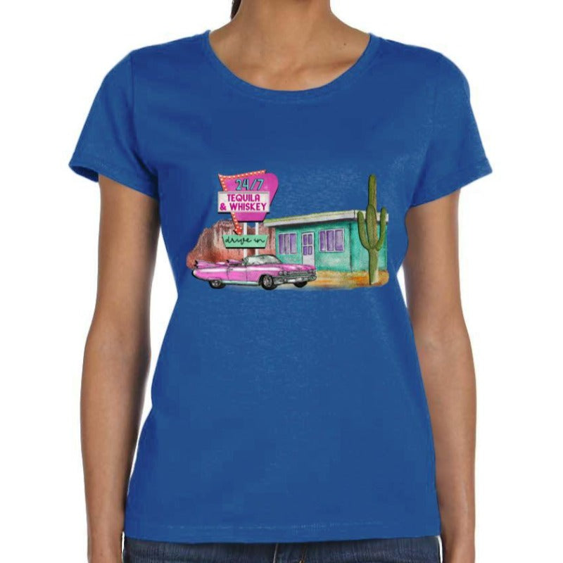 Tequila and Whisky Cactus Shirt