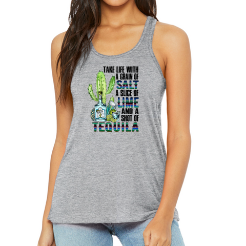 Image of Cactus Lovers Tequila Tank Top