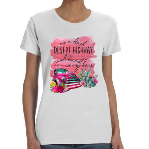 Image of Desert Highway Cactus Shirt