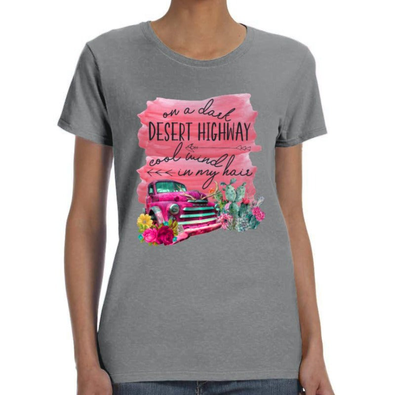 Desert Highway Cactus Shirt
