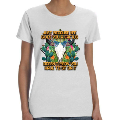 Image of Life Gives You Cactus Print Shirt