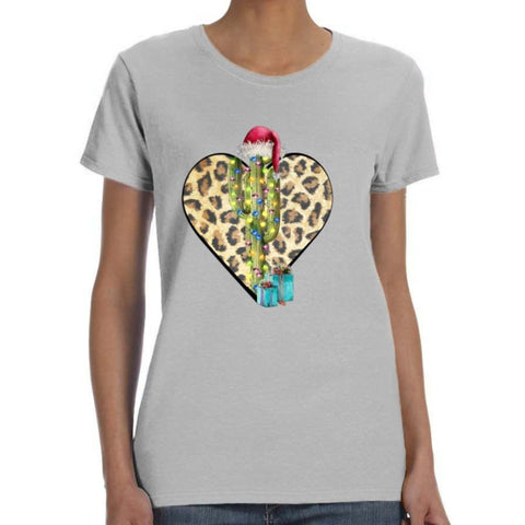 Image of Christmas Cactus Print Shirt