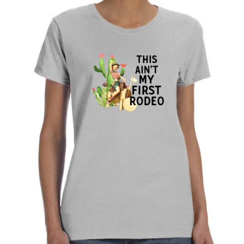 "This Ain't My Fist Rodeo" Cactus Shirt