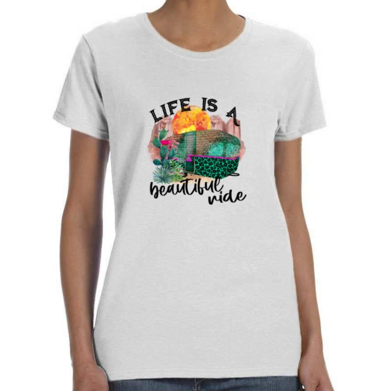 Life Is A Beautiful Ride Cactus Shirt