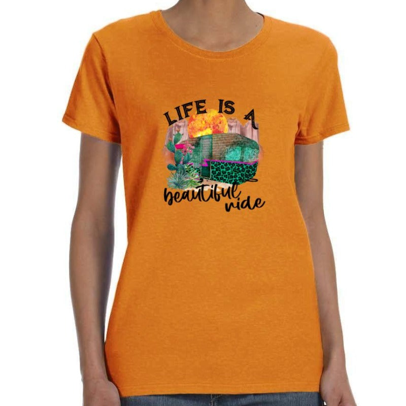 Life Is A Beautiful Ride Cactus Shirt