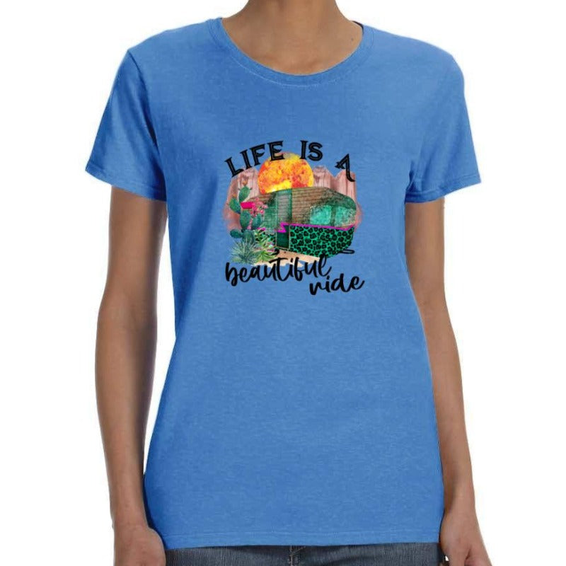 Life Is A Beautiful Ride Cactus Shirt