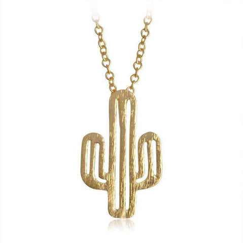 Image of cactus necklace succulent gifts