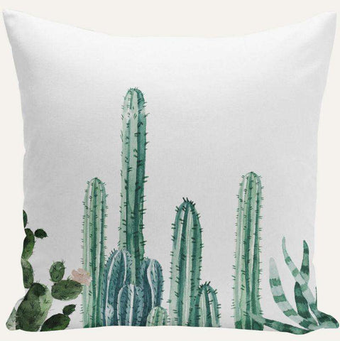 Image of cactus decor cactus pillow cover