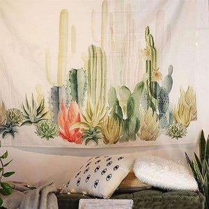 Beautiful Cactus Décor Tapestry