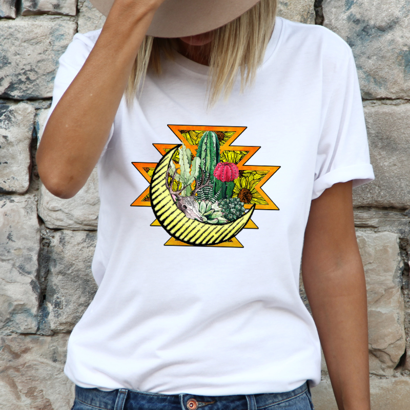 Desert Scene Cactus Shirt