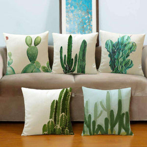 Cactus Decor - Cactus Print Pillow Covers
