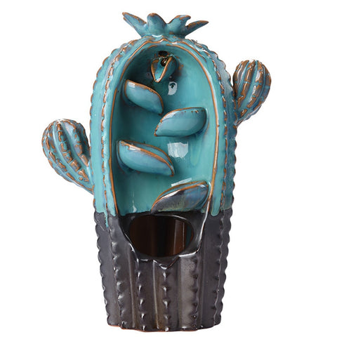 Image of Unique Cactus Design Incense Burner