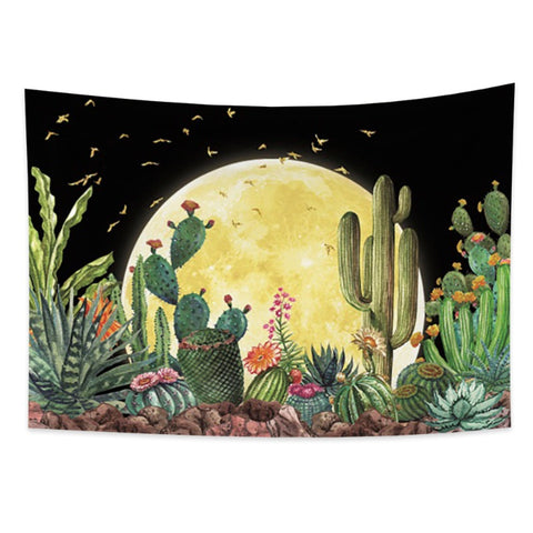 Moonshine Cactus Tapestry