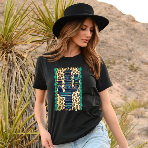 Image of Saguaro Design Cactus Shirt