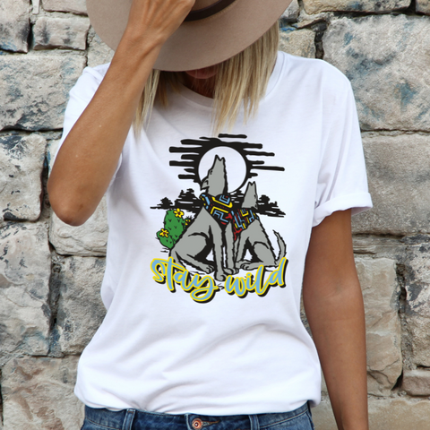 Image of Stay Wild Cactus  Shirt