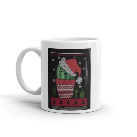 Image of Christmas Cactus Print Coffee Mug