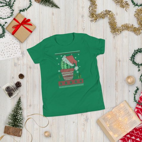 Image of Christmas cactus shirt