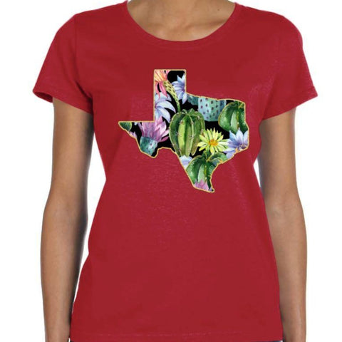 Image of Cactus Lovers Texas T Shirt