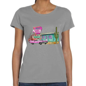 Tequila and Whisky Night Cactus Shirt