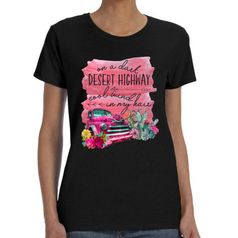 Image of Desert Highway Cactus Shirt