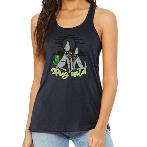 Image of Stay Wild Cactus Tank Top